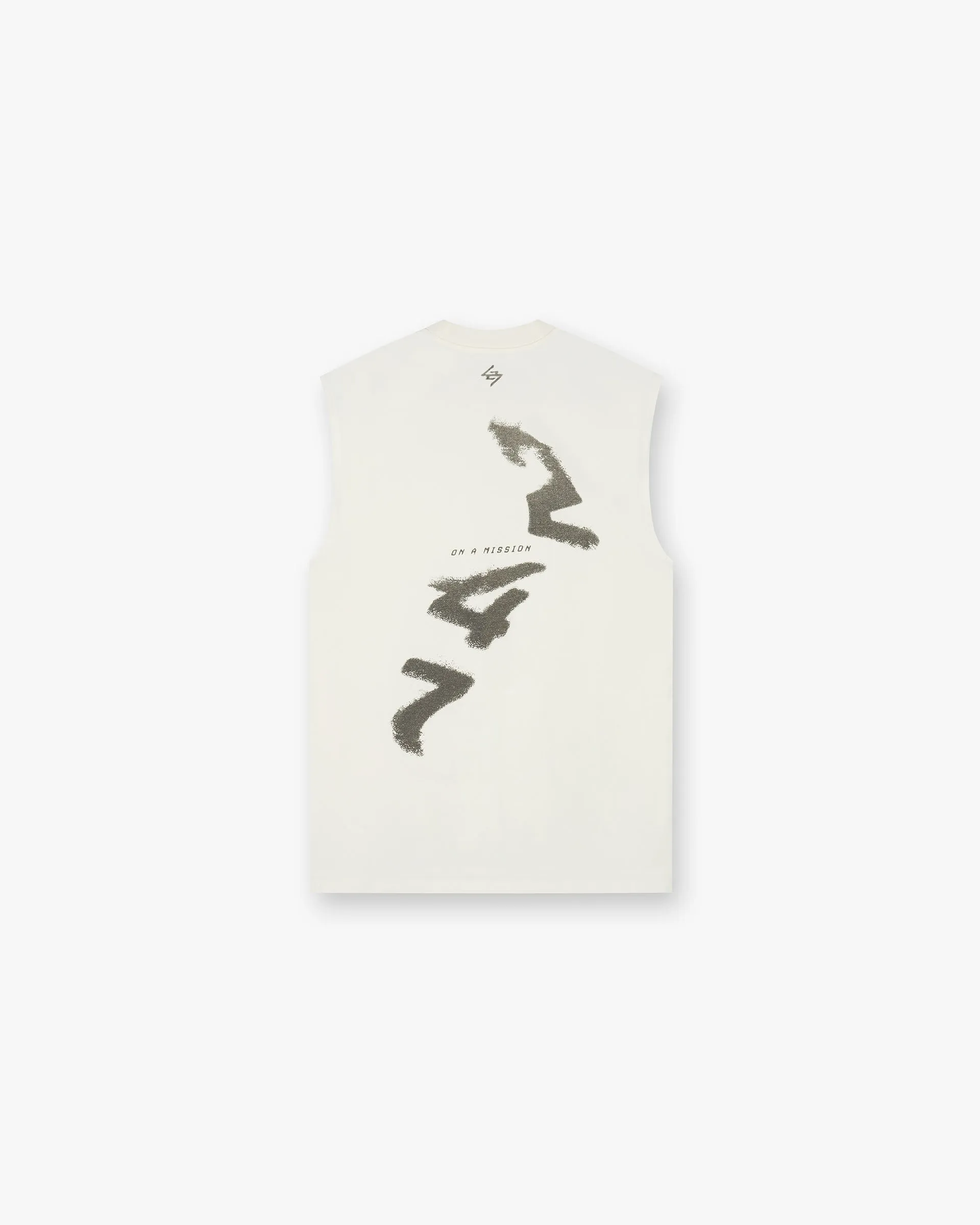 247 Motion Oversized Tank - Flat White