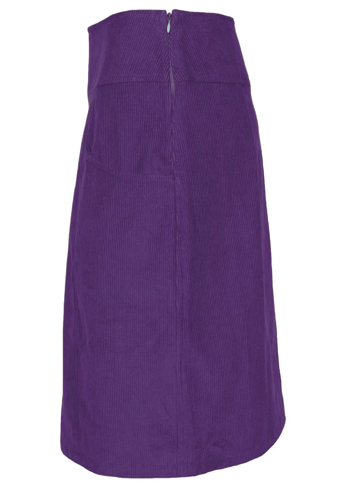 Aalia Corduroy Skirt Parachute Purple