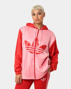 Adidas Adicolor Women's Colorblock Windbreaker Super Popp