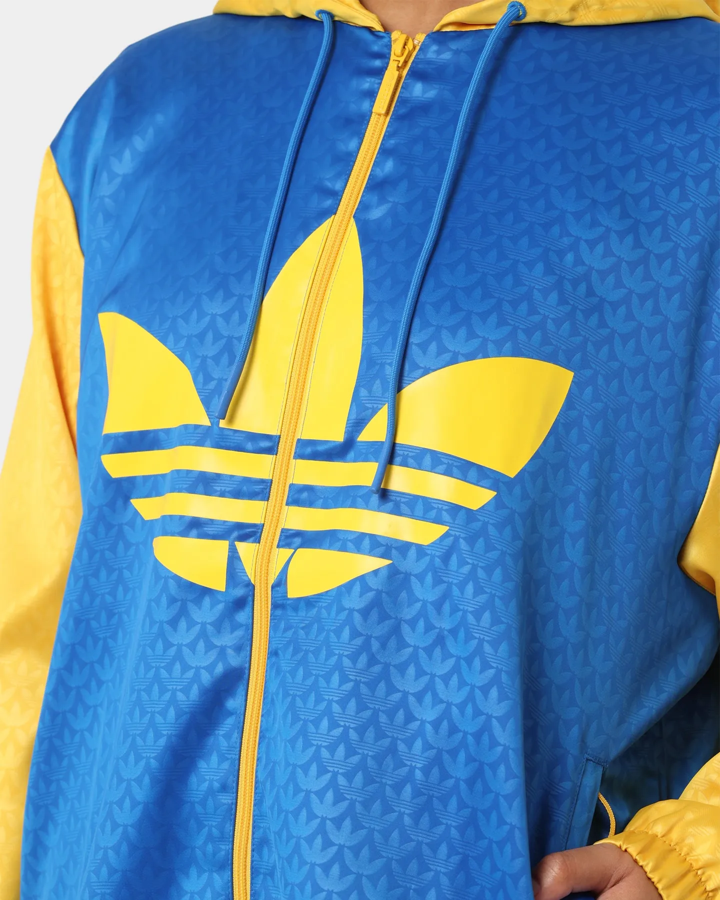 Adidas Adicolour Women's Colorblock Windbreaker Bluebird