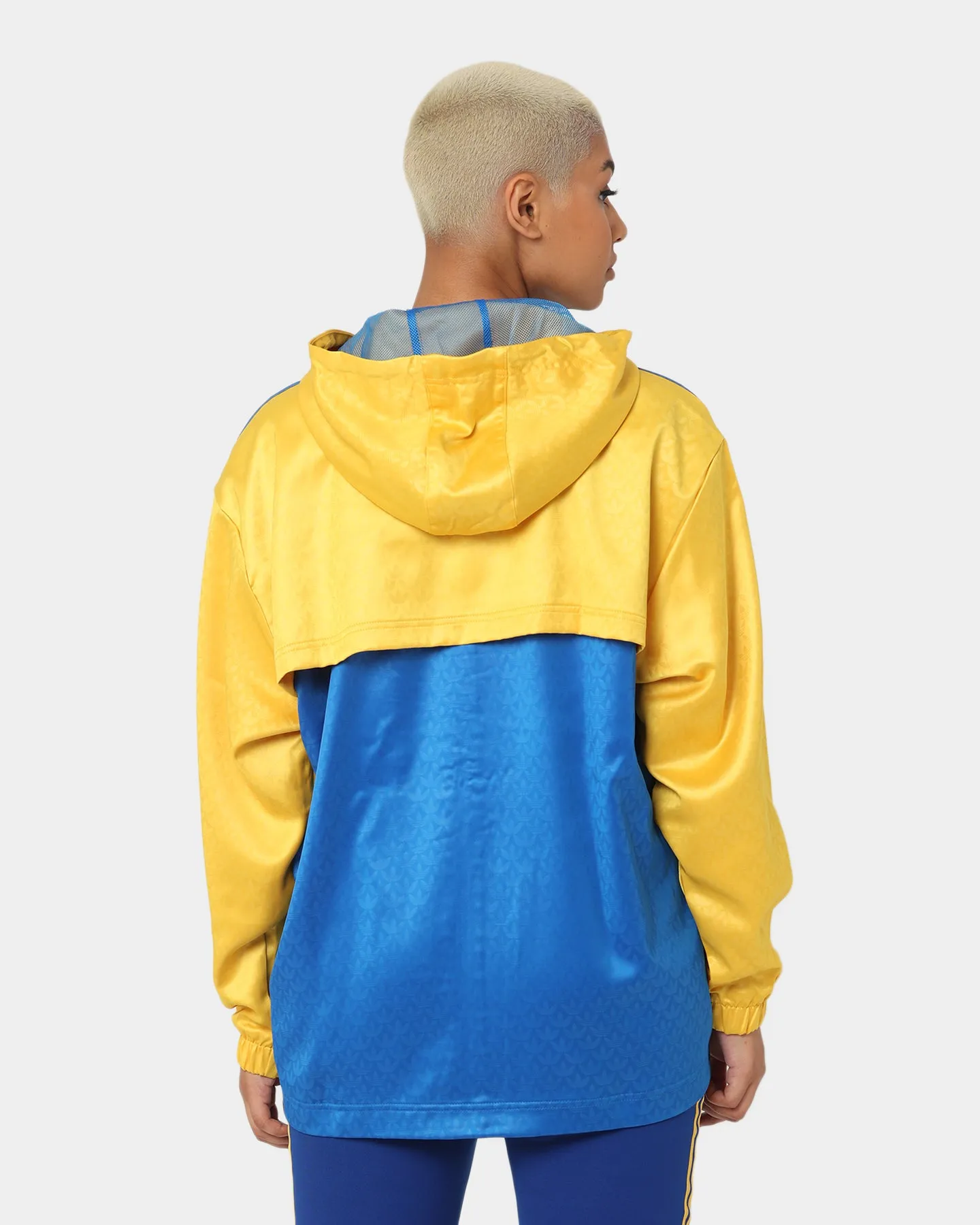 Adidas Adicolour Women's Colorblock Windbreaker Bluebird