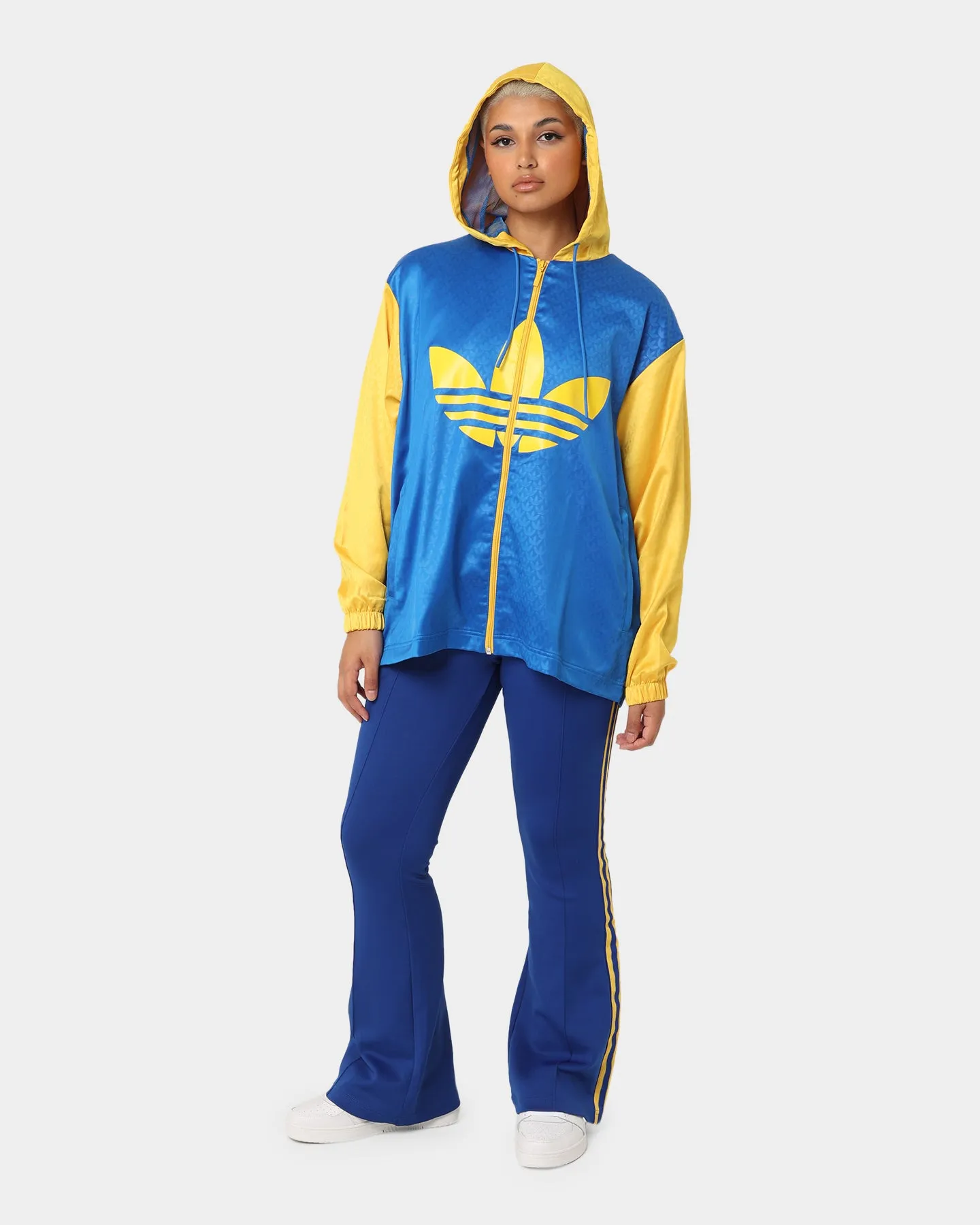 Adidas Adicolour Women's Colorblock Windbreaker Bluebird
