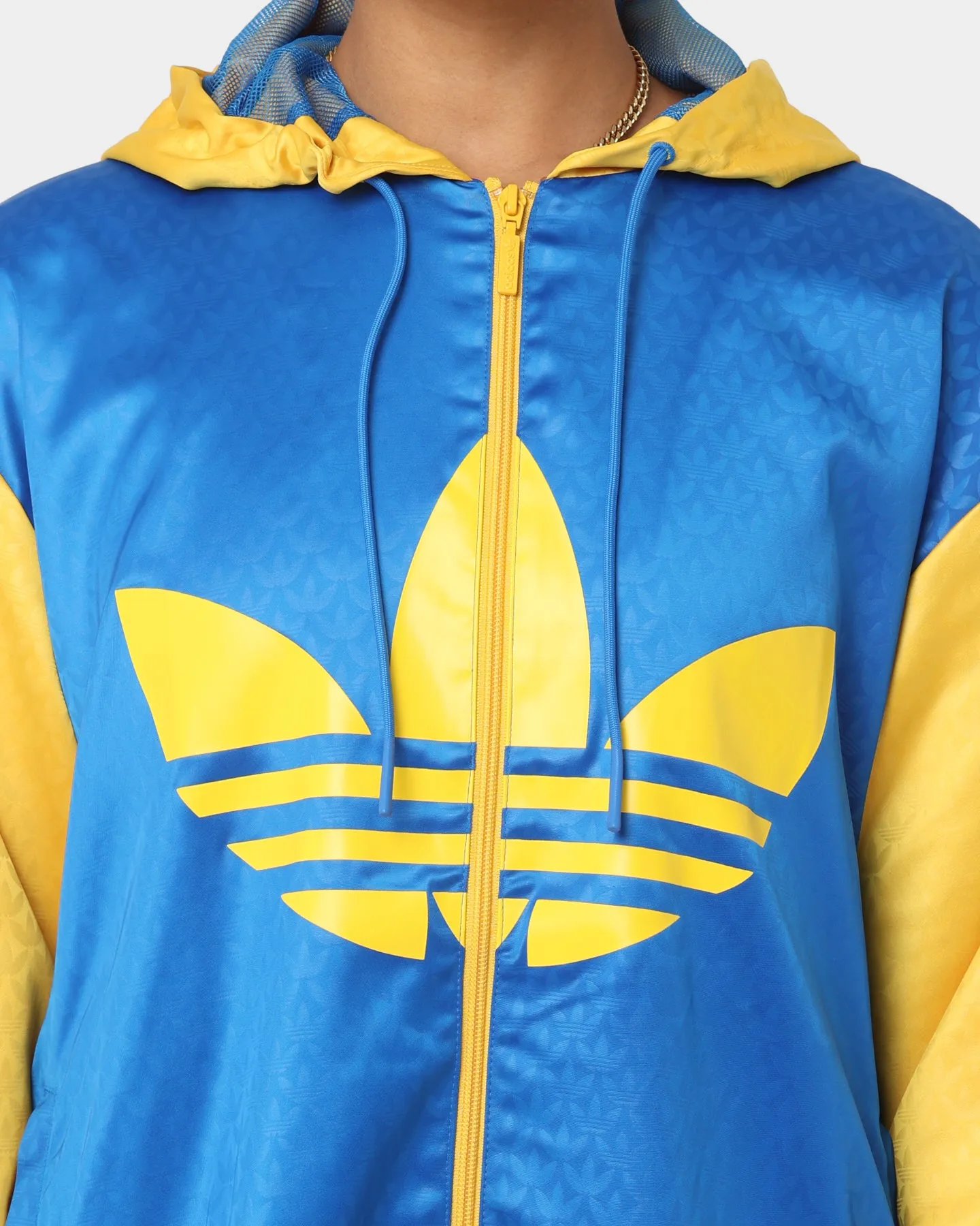 Adidas Adicolour Women's Colorblock Windbreaker Bluebird
