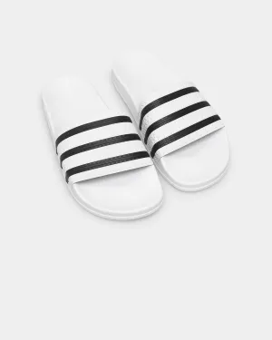Adidas Adilette White/Black