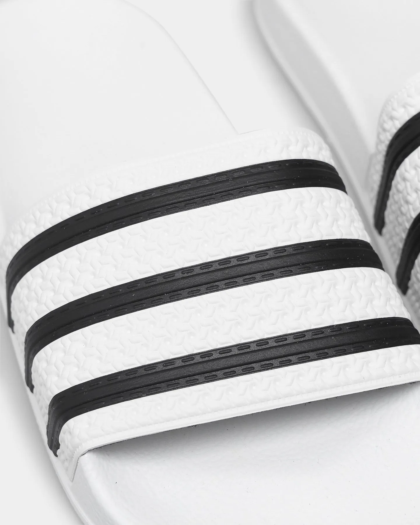 Adidas Adilette White/Black