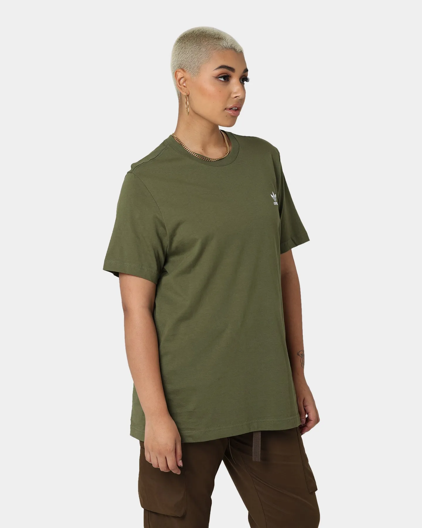 Adidas Essential T-Shirt Focus Olive
