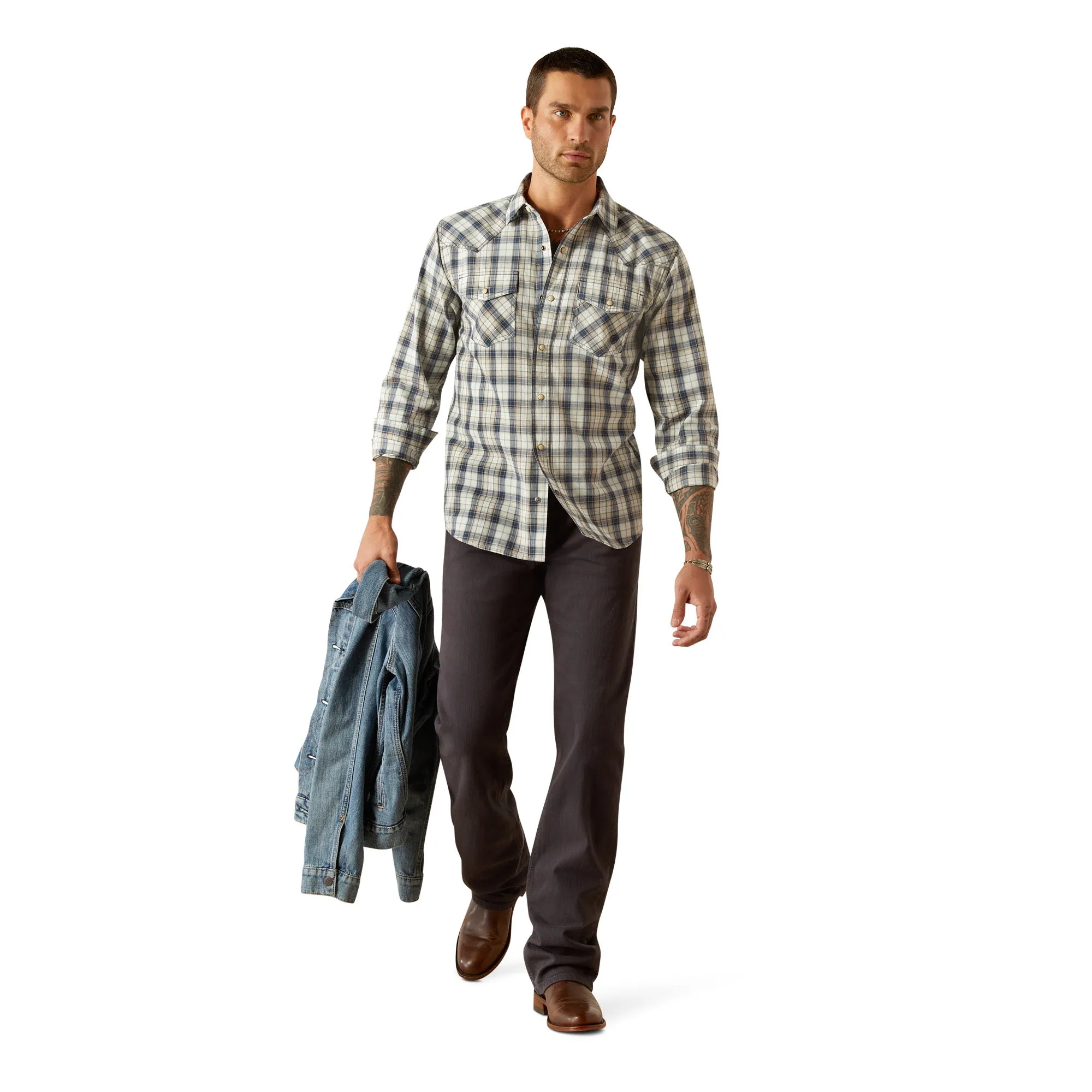 Ariat Mens Hampton Retro Fit Western Shirt 10054710