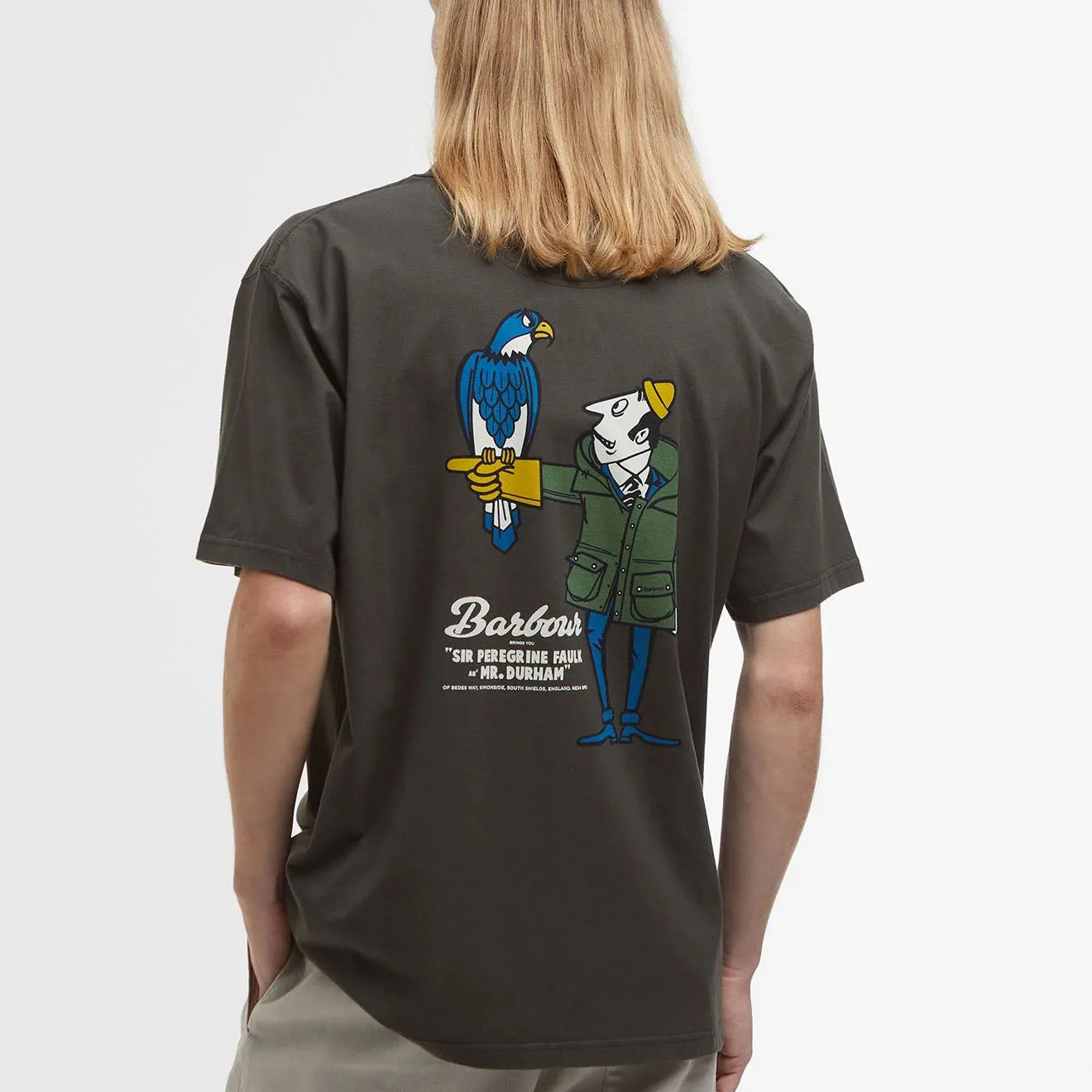 Barbour Newclyde Fit Graphic T-Shirt Sage