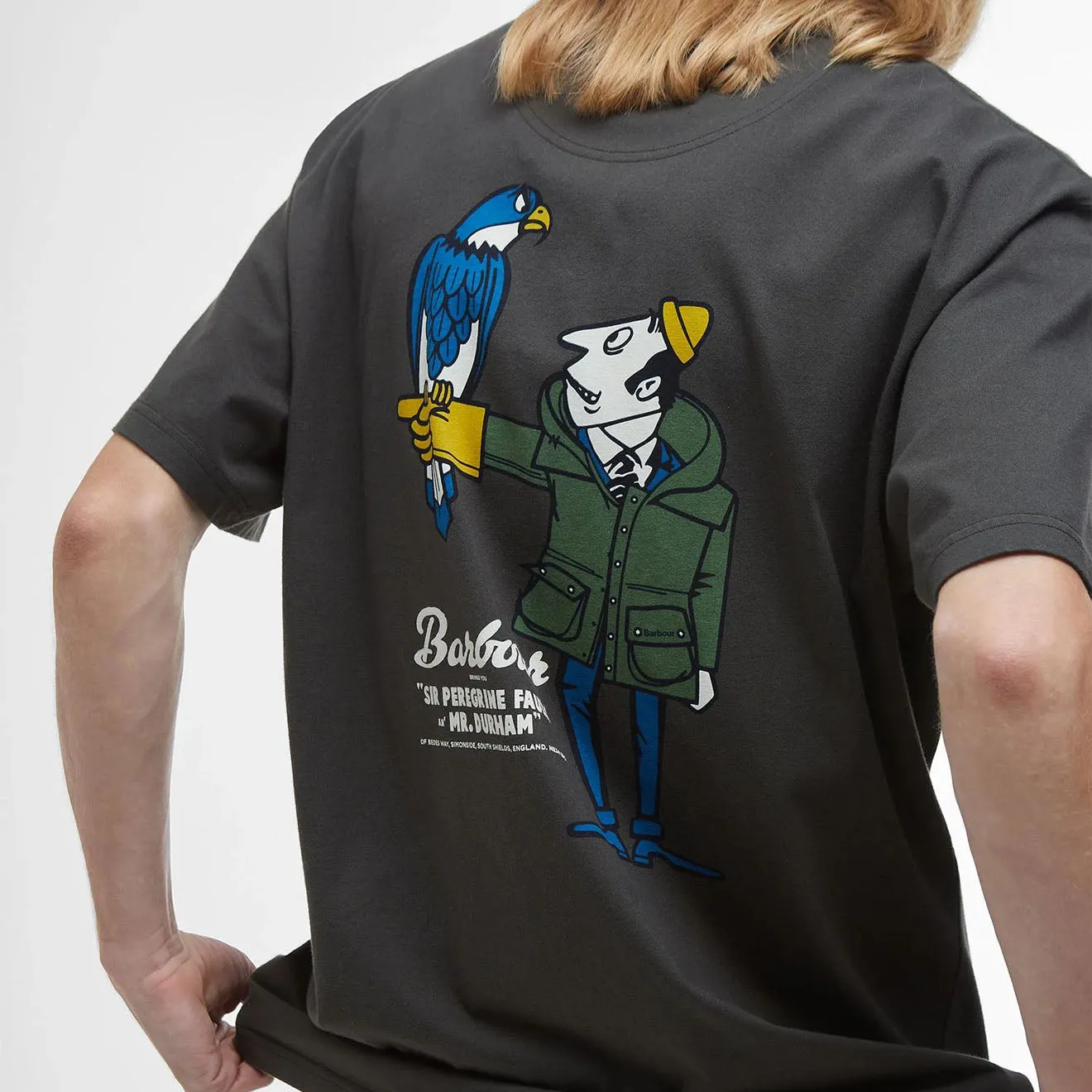 Barbour Newclyde Fit Graphic T-Shirt Sage