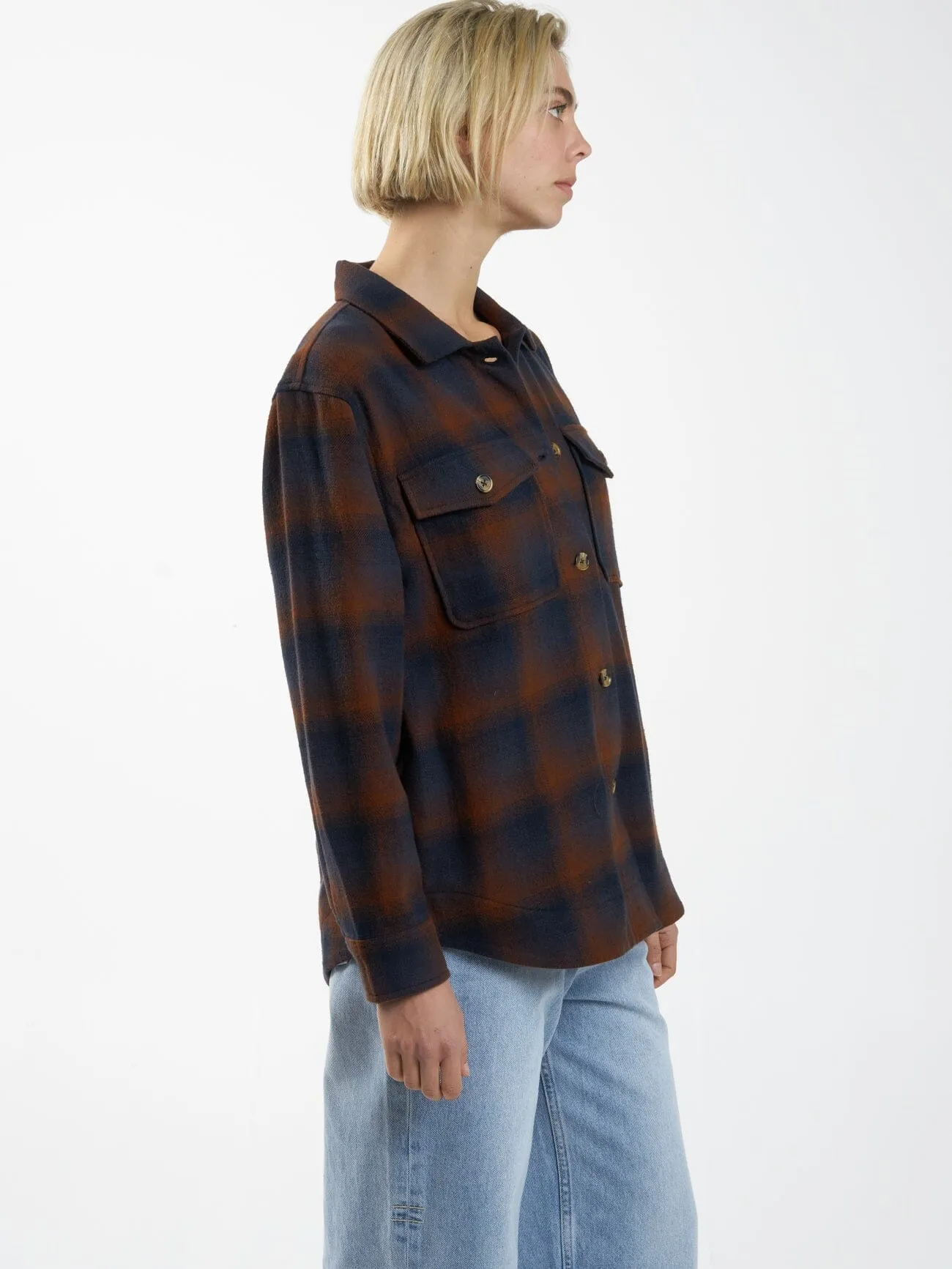 Barrio Overshirt - Midnight Blue
