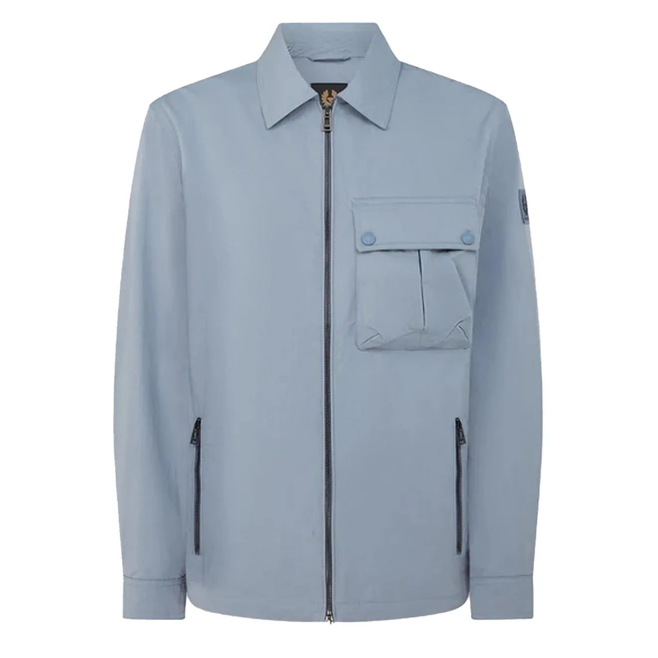 Belstaff Drome Overshirt Blue Flint