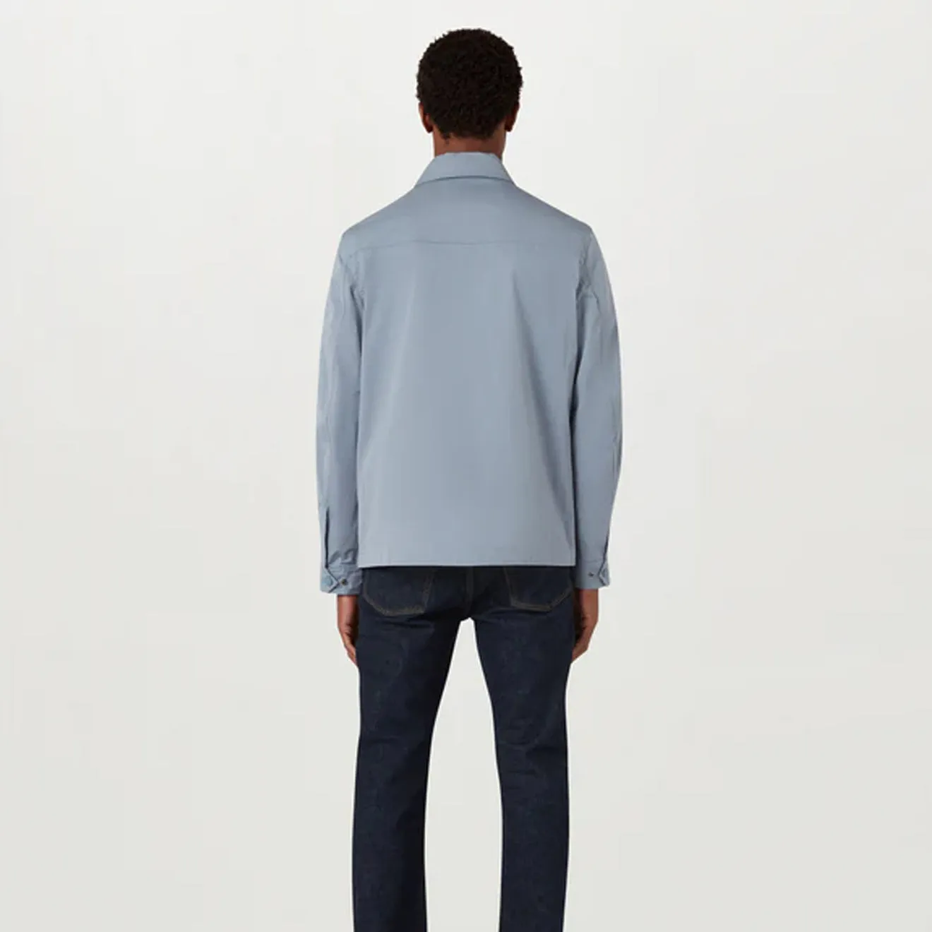 Belstaff Drome Overshirt Blue Flint