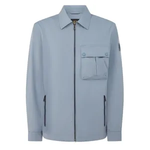 Belstaff Drome Overshirt Blue Flint