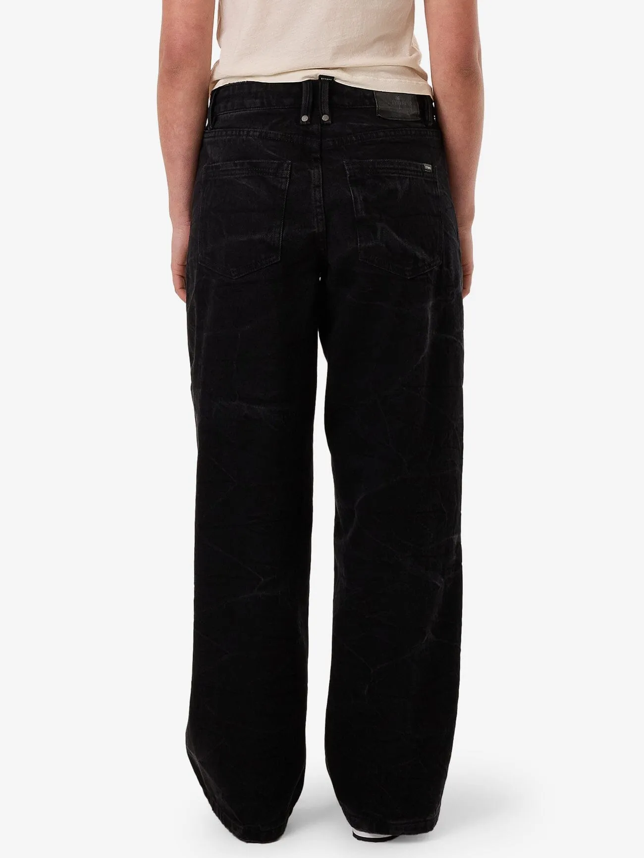 Billie Low Rise Baggy Jean - Vanish Black