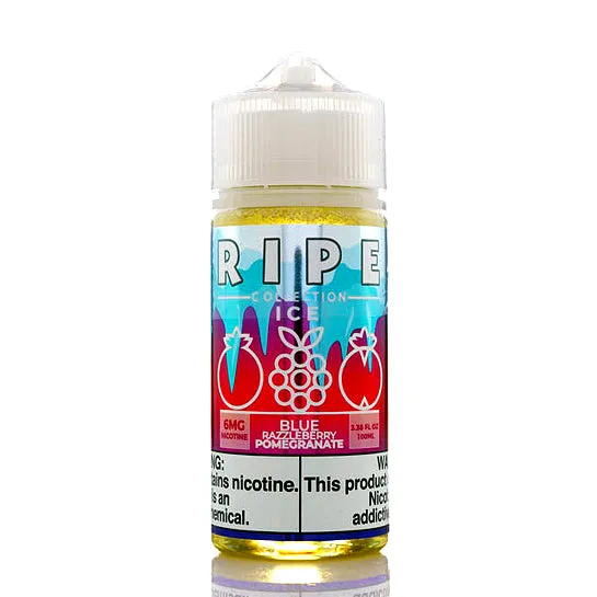 Blue Razzleberry Pomegranate Ice - Ripe Collection E-Juice (100 ml)