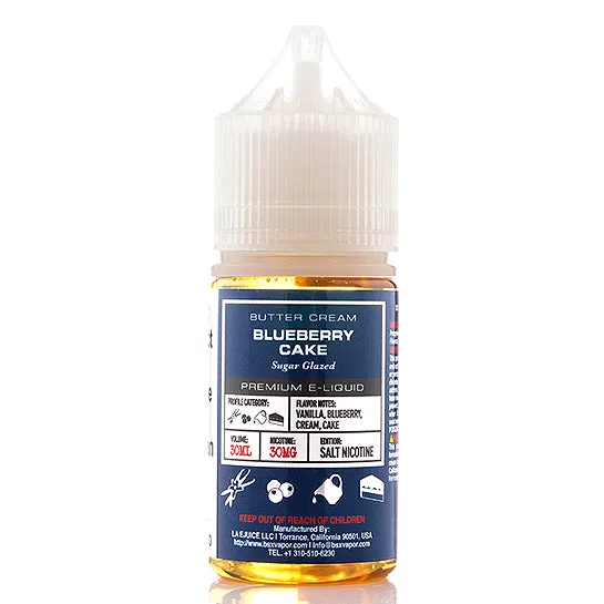 Blueberry Cake Salt - Glas Basix E-Juice
