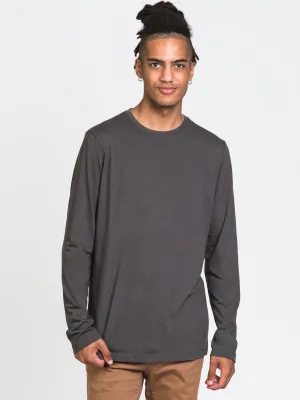 BOATHOUSE LONG SLEEVE CREWNECK TEE - CLEARANCE