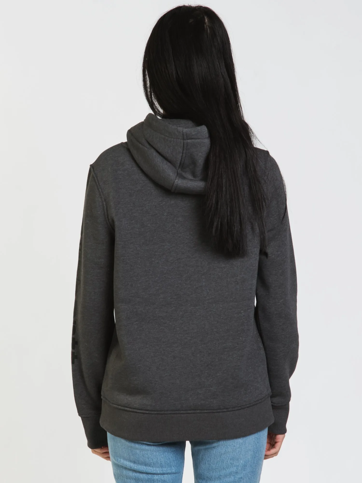 CARHARTT LOGO SLEEVE PULLOVER HOODIE  - CLEARANCE