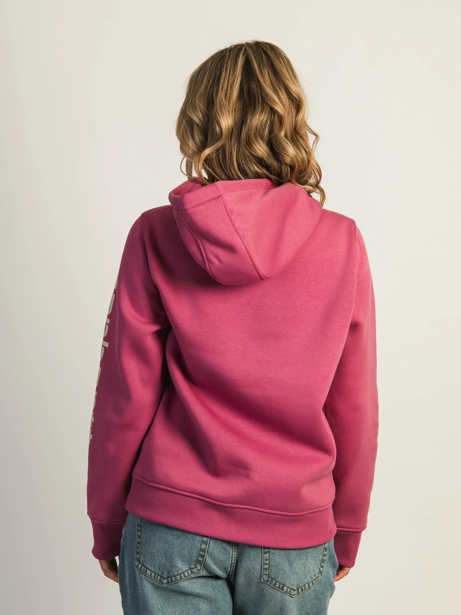 CARHARTT LOGO SLEEVE PULLOVER HOODIE