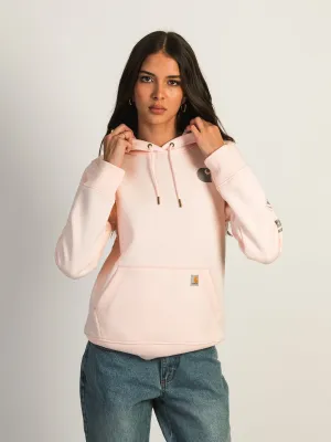 CARHARTT LOGO SLEEVE PULLOVER HOODIE
