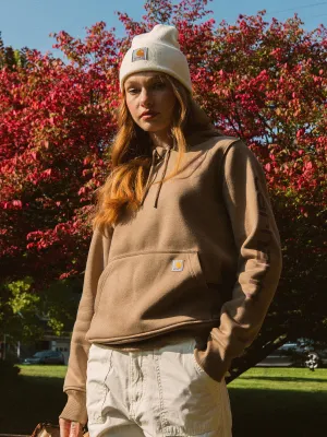 CARHARTT LOGO SLEEVE PULLOVER HOODIE