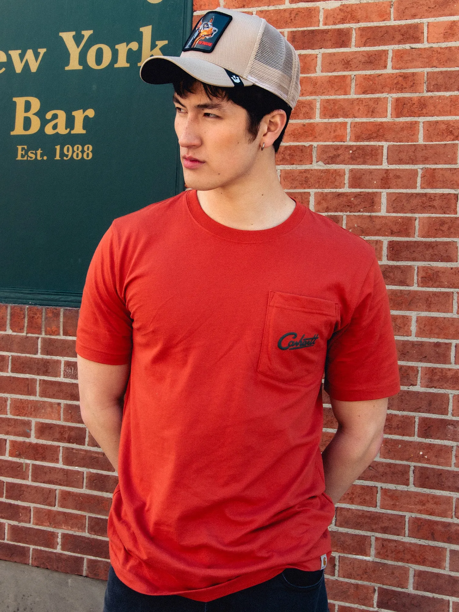 CARHARTT RELAXED LIGHTWEIGHT POCKET T-SHIRT