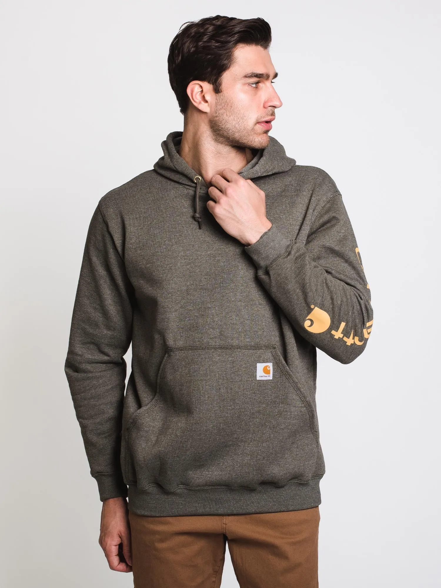 CARHARTT SLEEVE PULLOVER HOODIE  - CLEARANCE