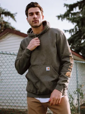 CARHARTT SLEEVE PULLOVER HOODIE  - CLEARANCE