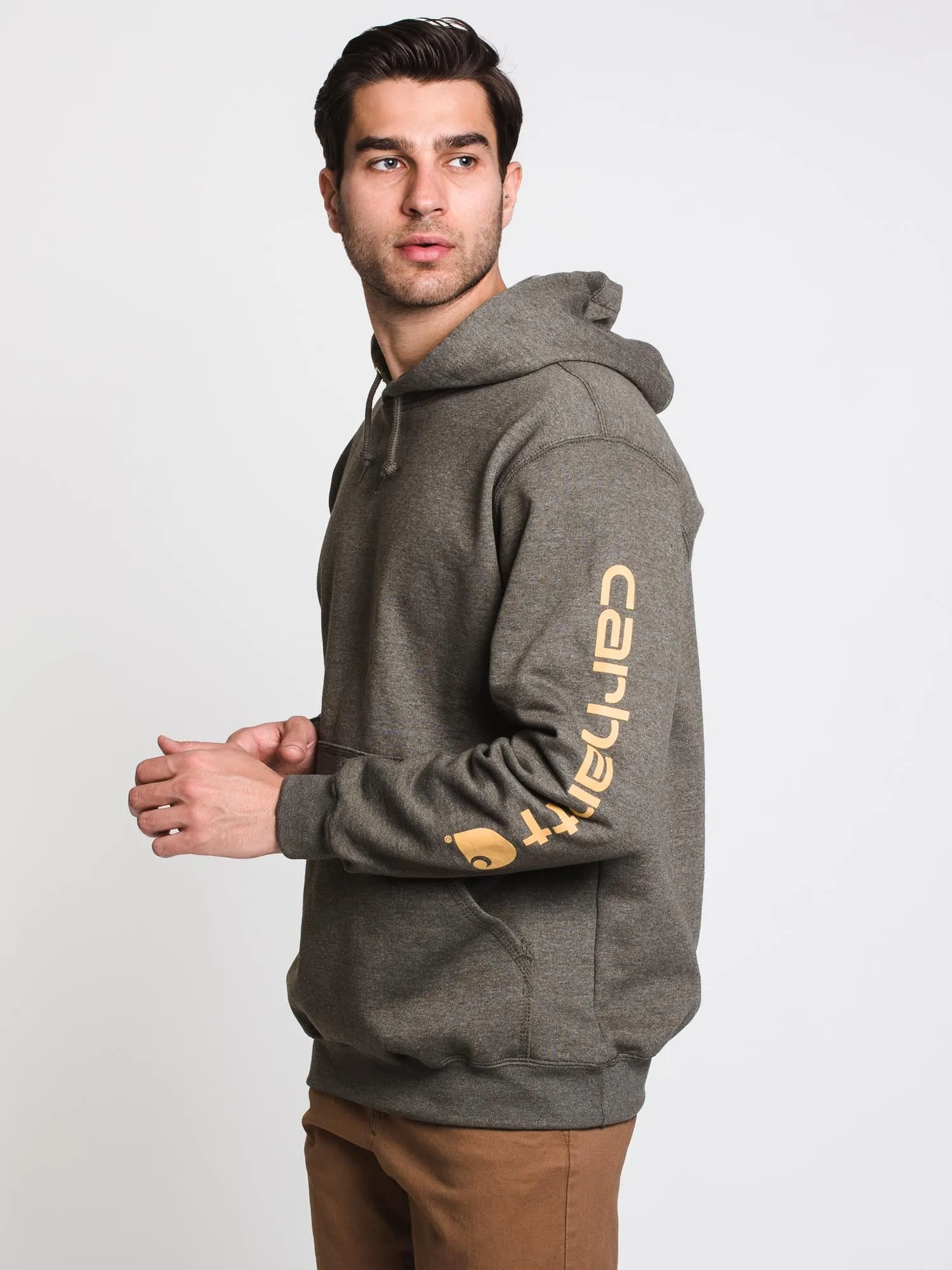 CARHARTT SLEEVE PULLOVER HOODIE  - CLEARANCE