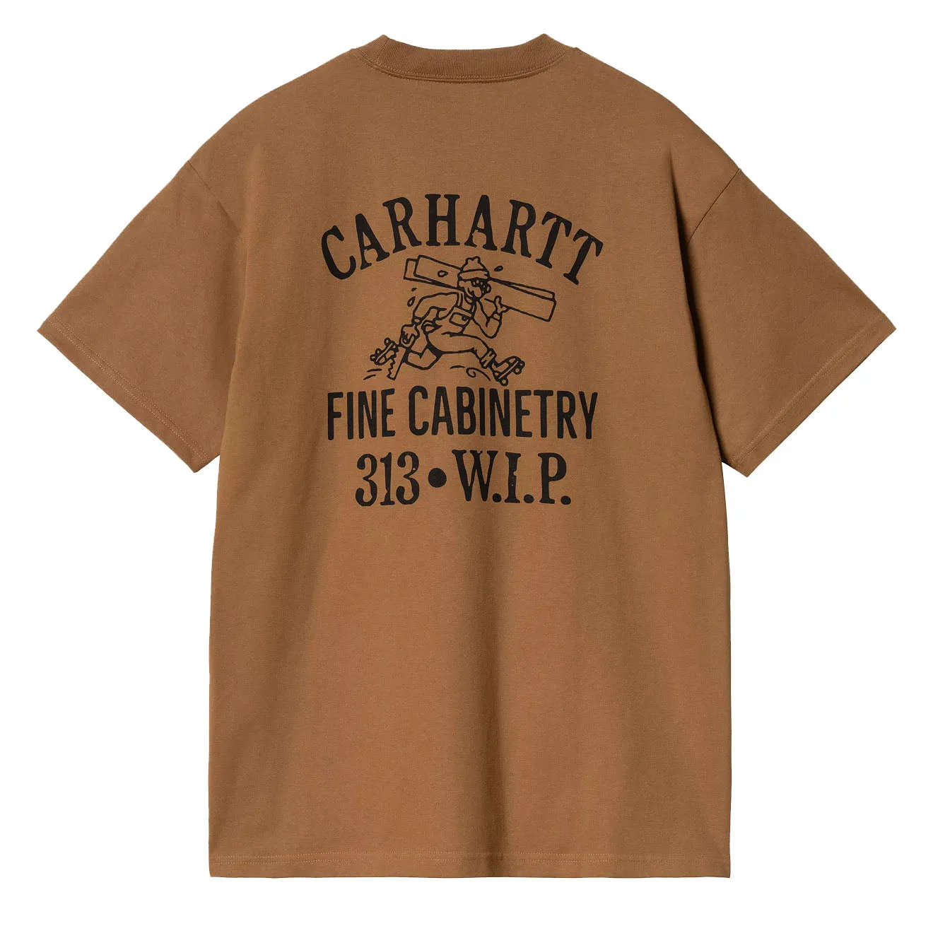 Carhartt WIP S/S Cabinetry T-Shirt Hamilton Brown / Black