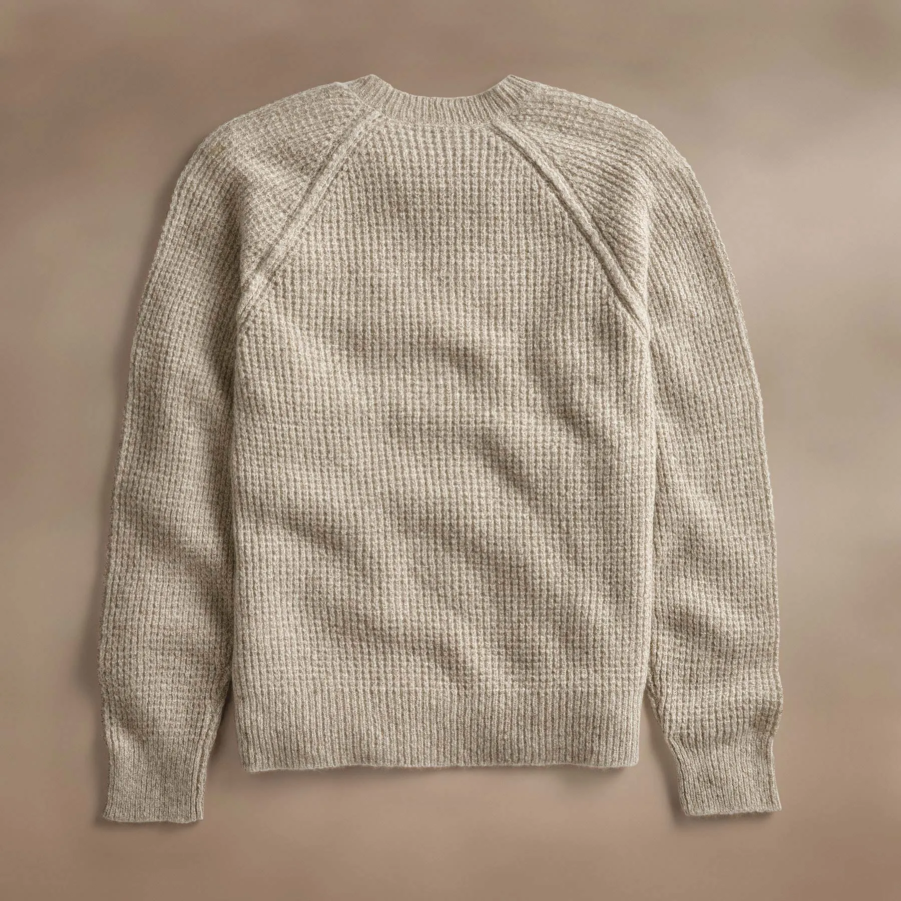 Cashmere Knit Raglan Crew - Hazel