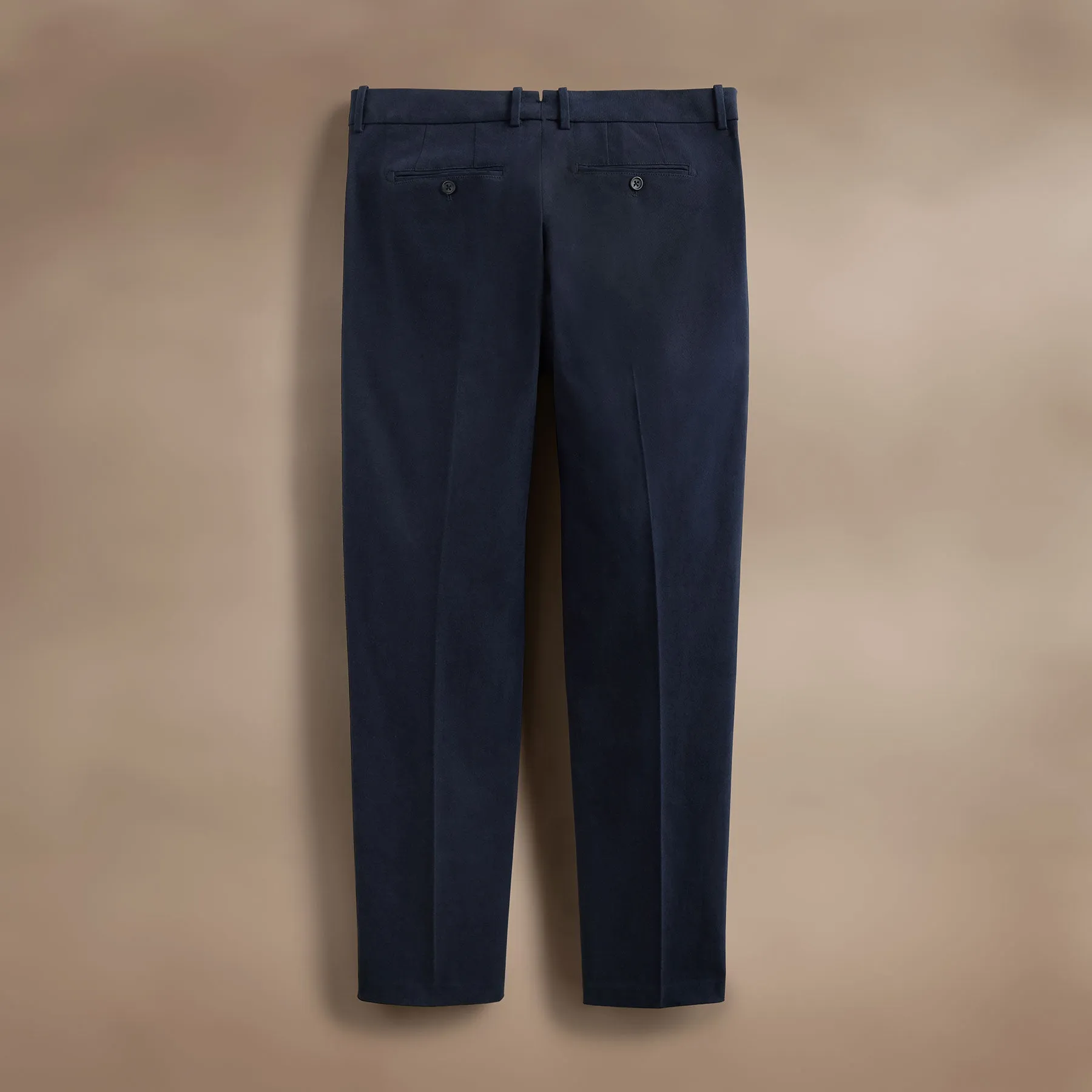 Cashmere Touch Twill Trouser - Classic Navy