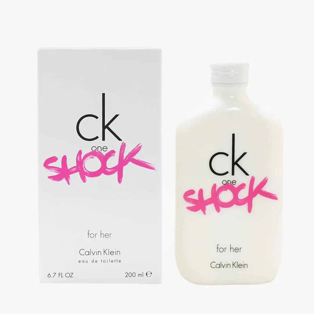 Ck One Shock For Women By Calvin Klein Eau De Toilette Spray 6.7 oz