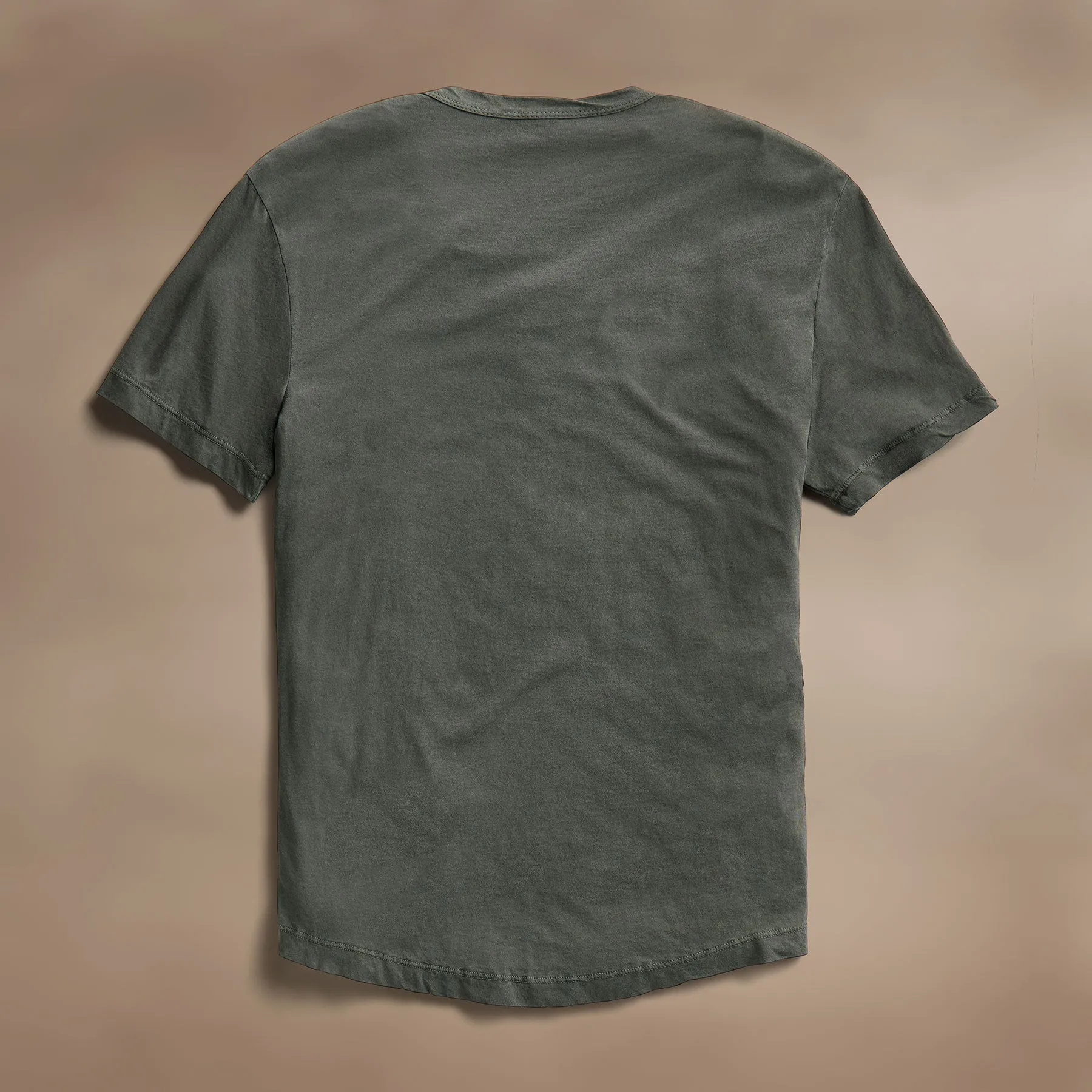 Clear Jersey Crew - Granite Pigment