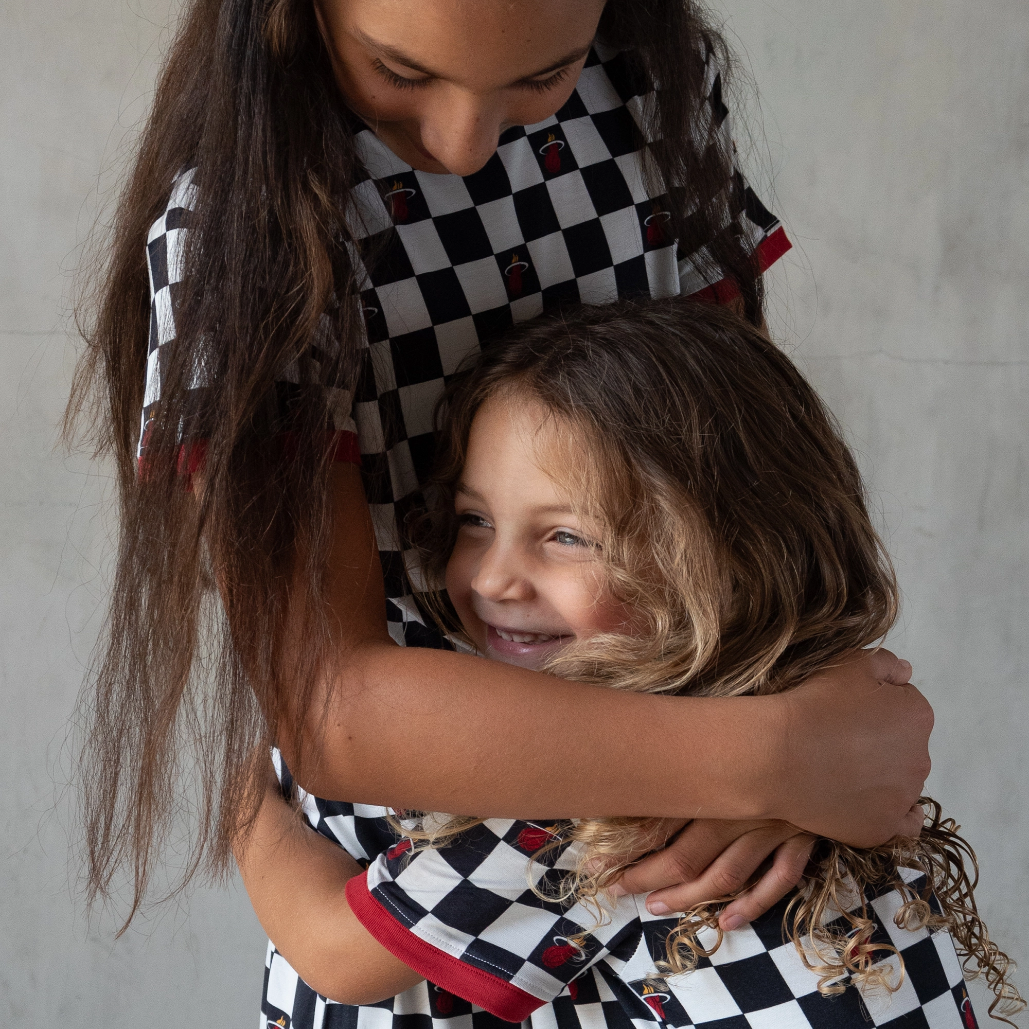 Court Culture x Everyday Leisure Checkerboard T-Shirt Dress