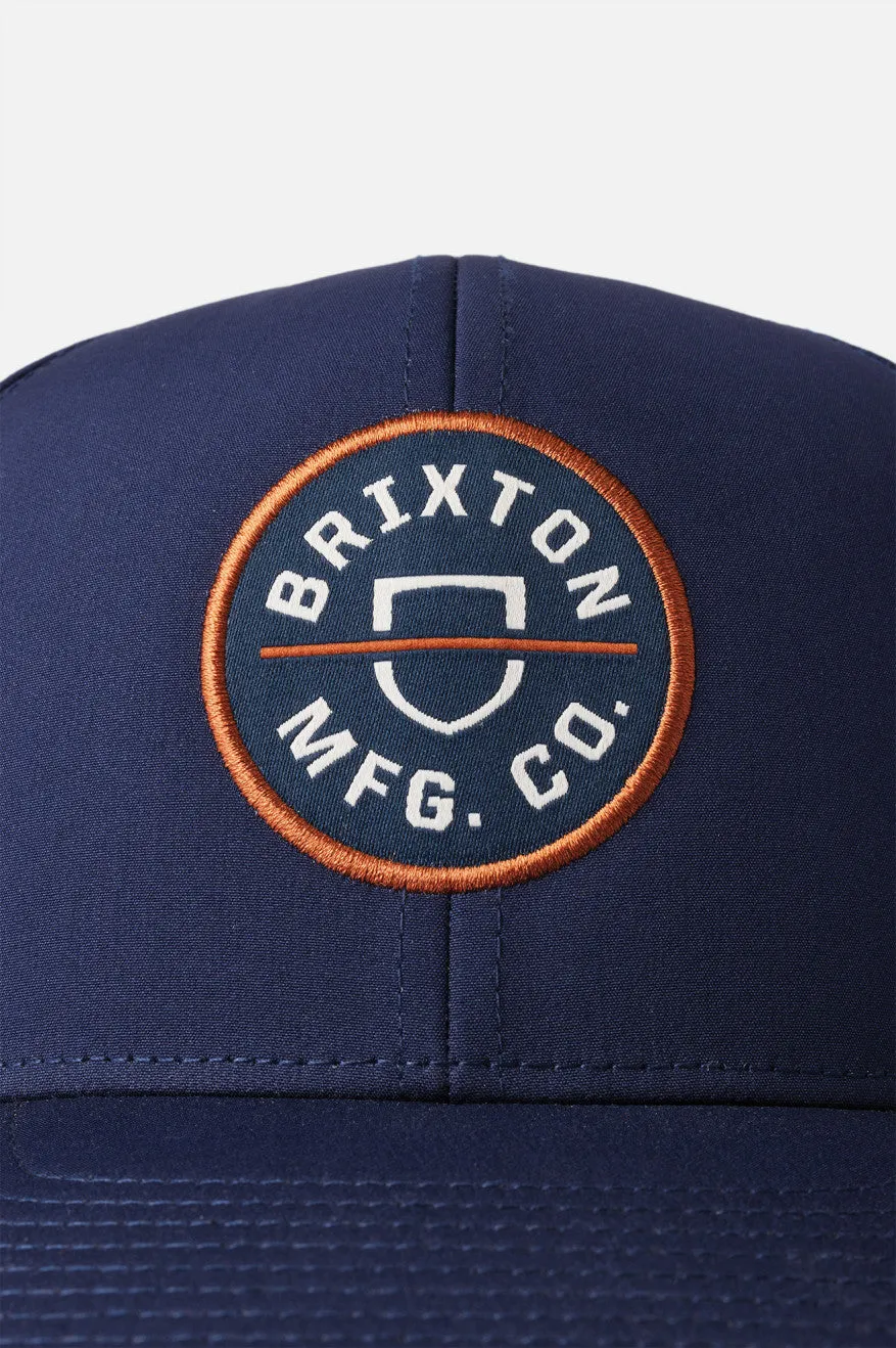 Crest Netplus Utility Snapback - Washed Navy