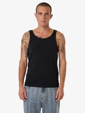 Endless Rib Tank - Black