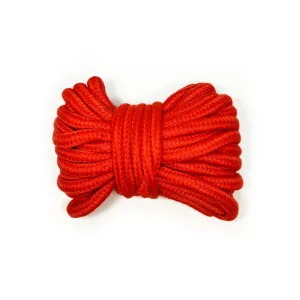 Fetish Pleasure Play 33 Ft. Red Bondage Rope