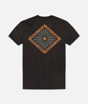 Flare Tee - Brown