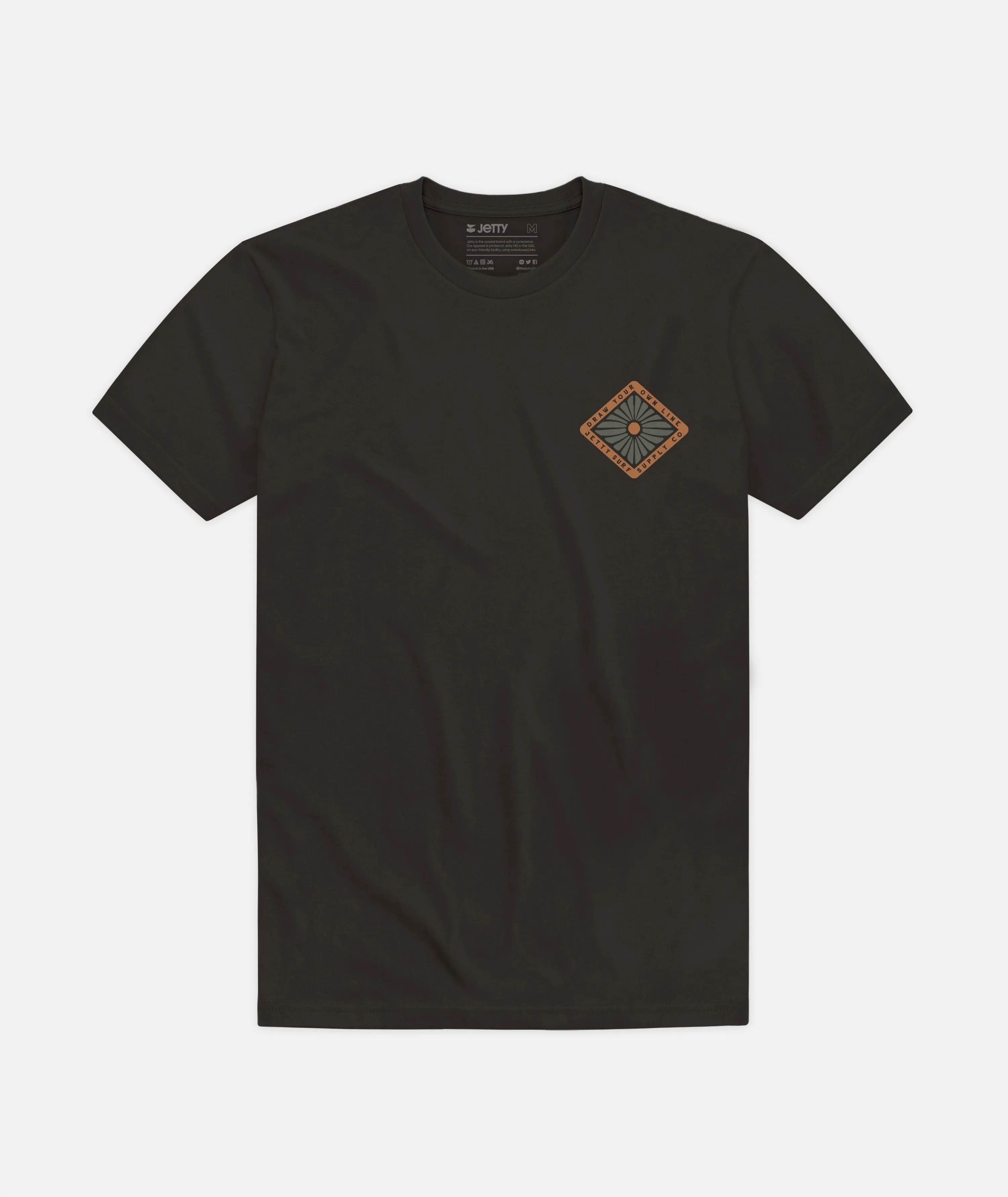 Flare Tee - Brown