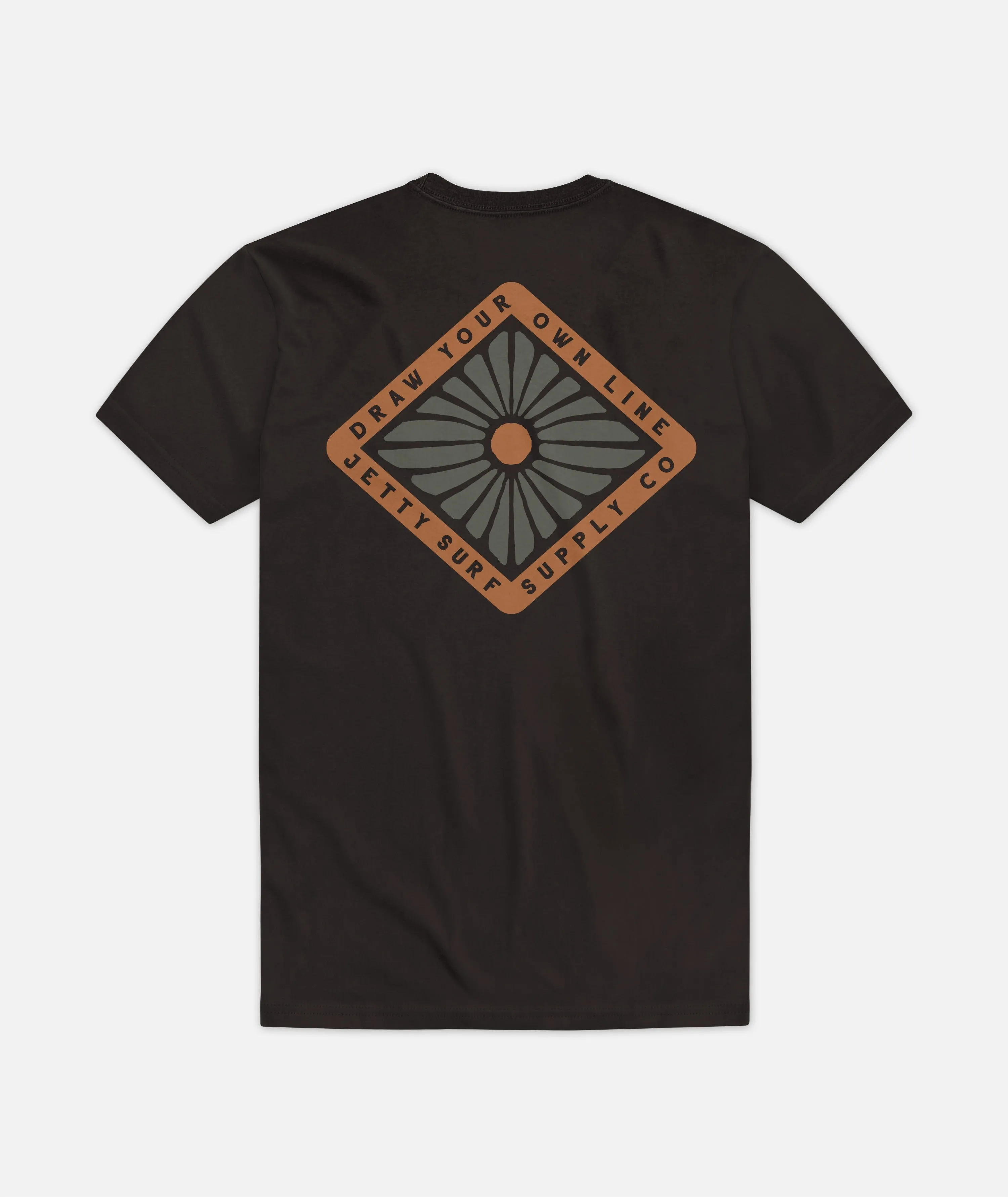 Flare Tee - Brown