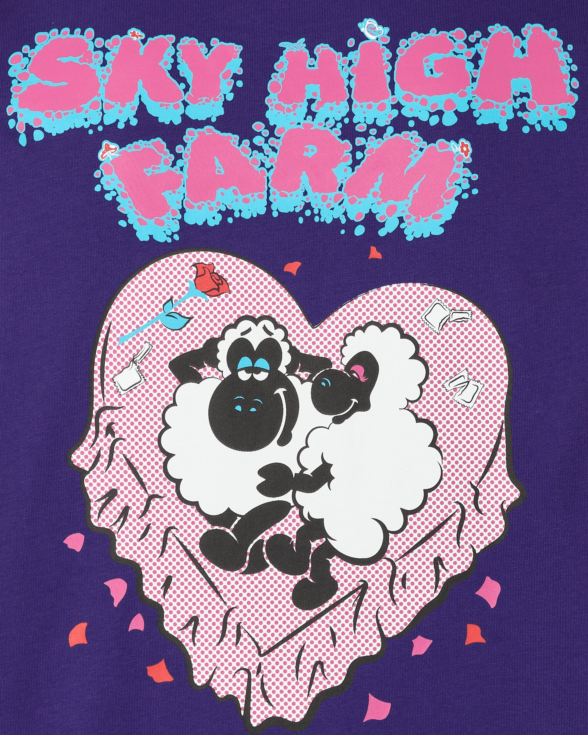Flatbush Printed T-Shirt Purple