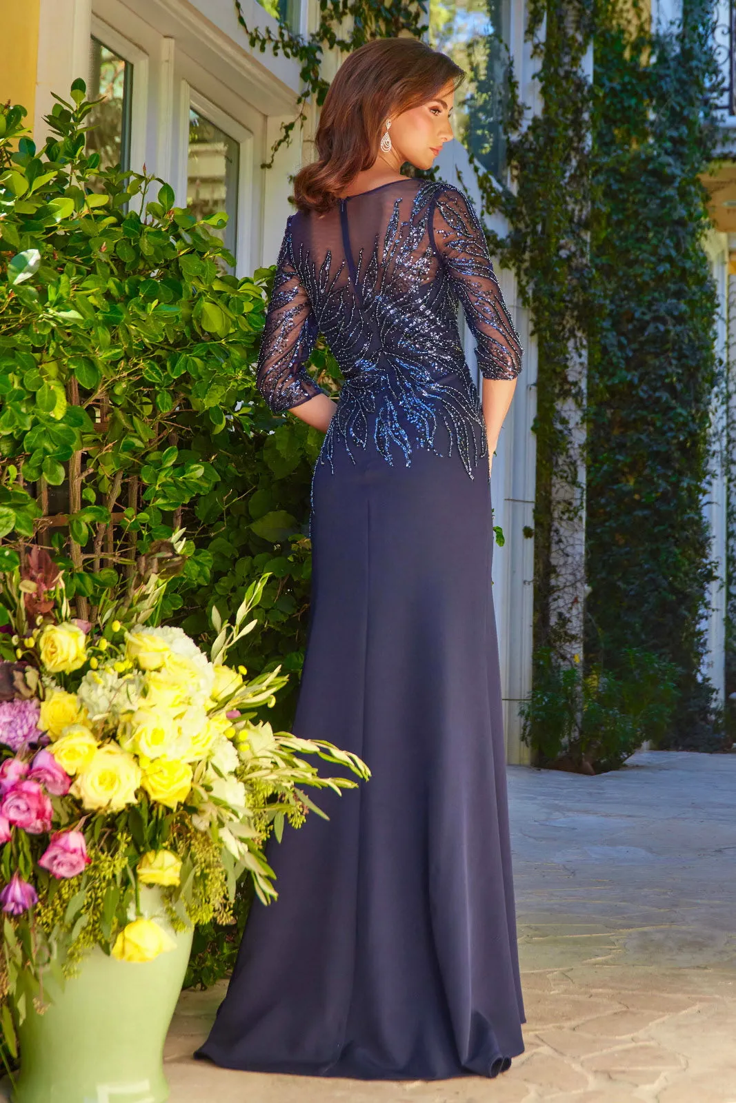 Formal Long Mother of the Bride Dress