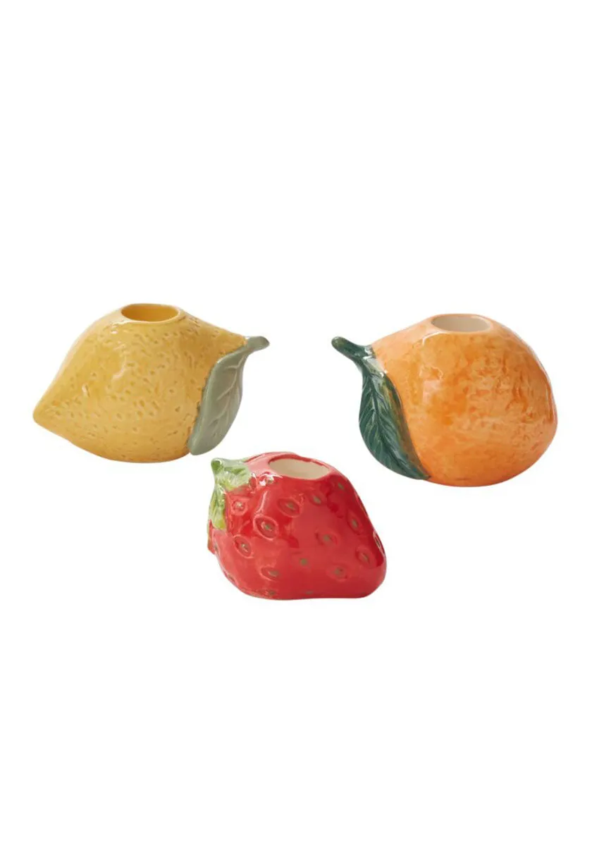 Fresh Fruit Candleholder