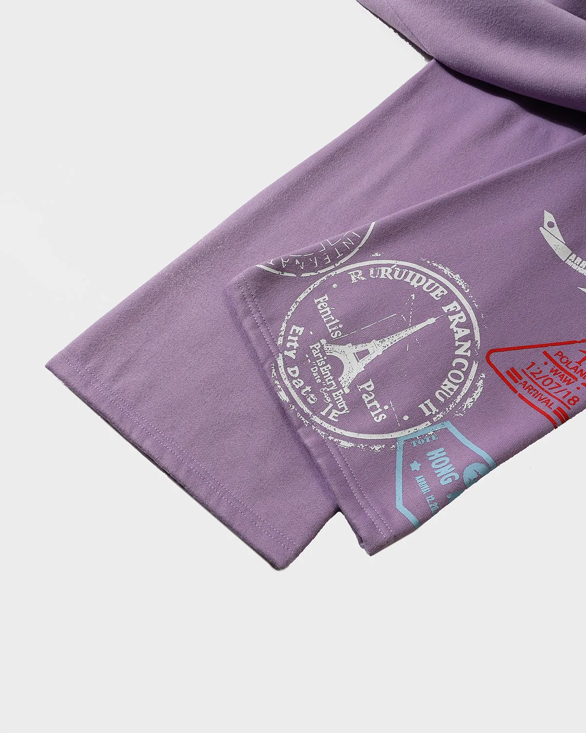 Globetrotter Tracksuit & Beanie Scarf Set in Purple