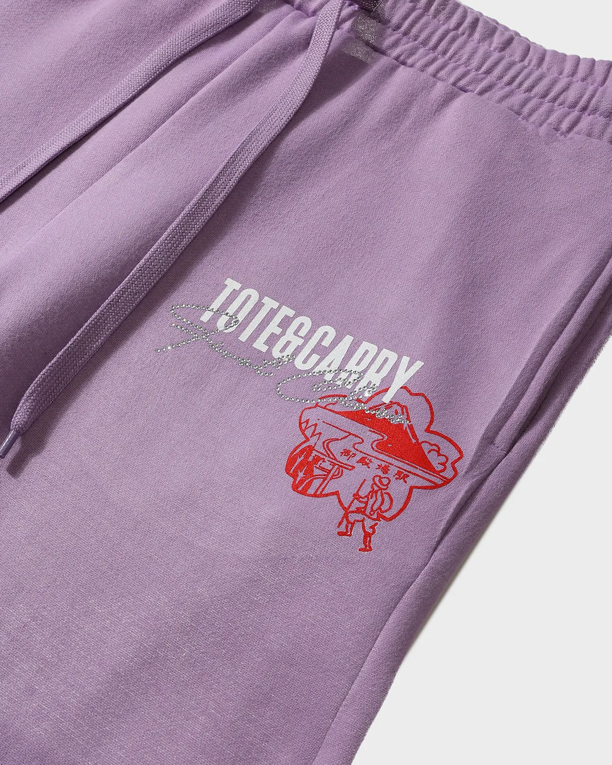 Globetrotter Tracksuit & Beanie Scarf Set in Purple