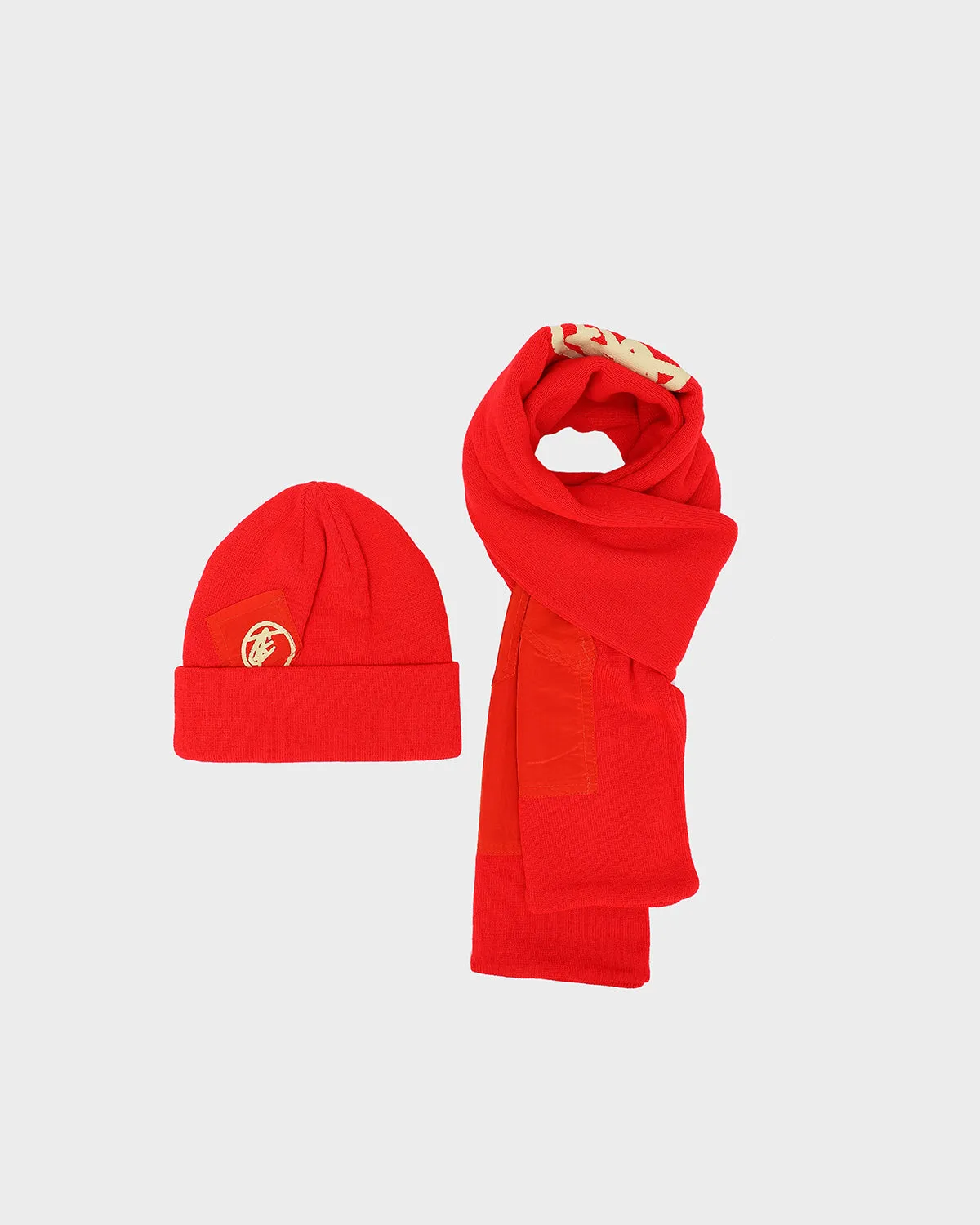 Globetrotter Tracksuit & Beanie Scarf Set in Purple