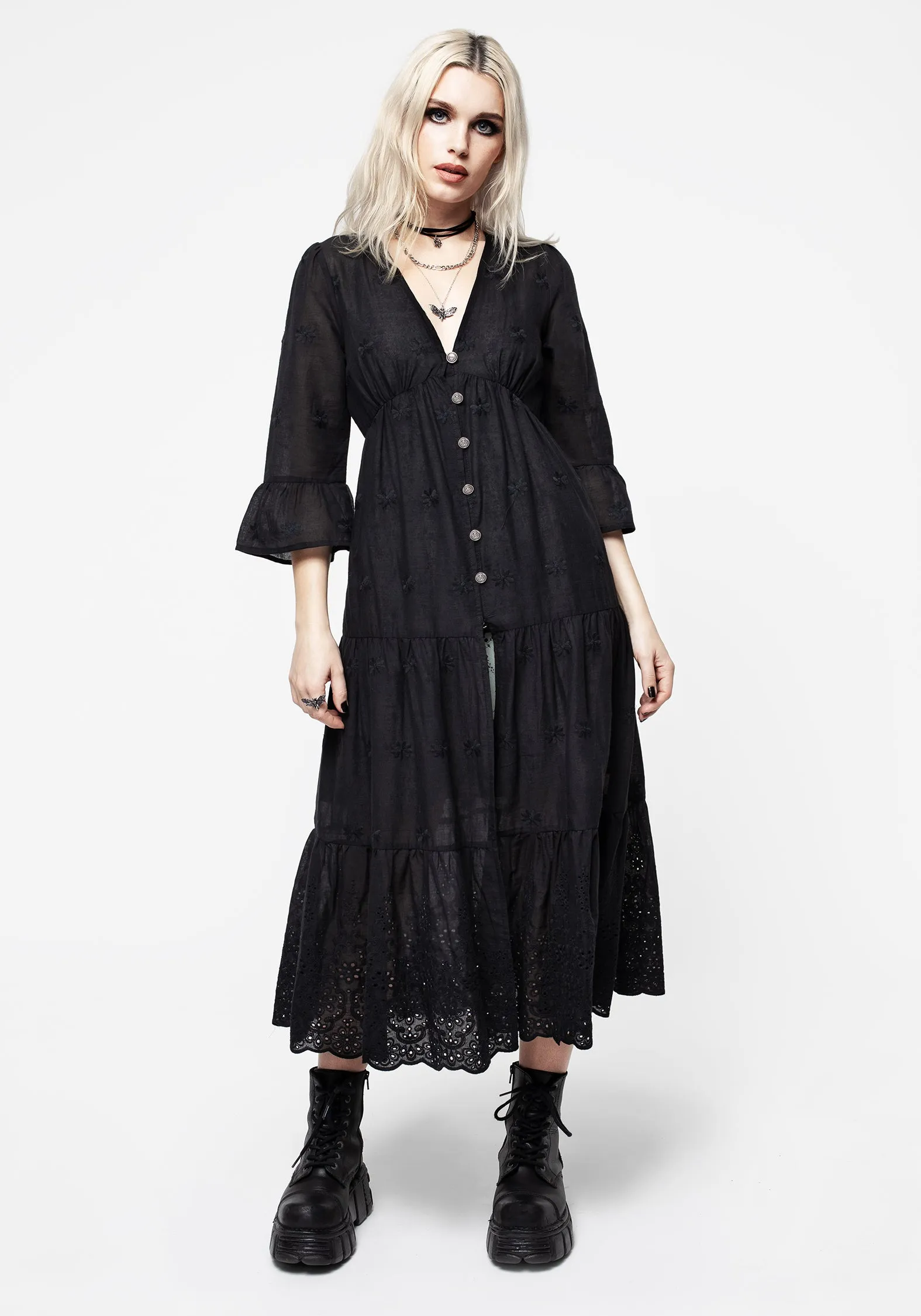 Gossamer Tiered Overdress