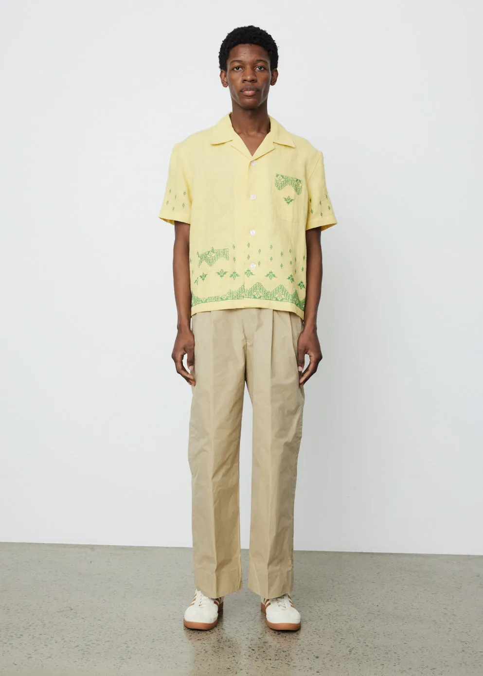 Green Peak Short Sleeve Shirt