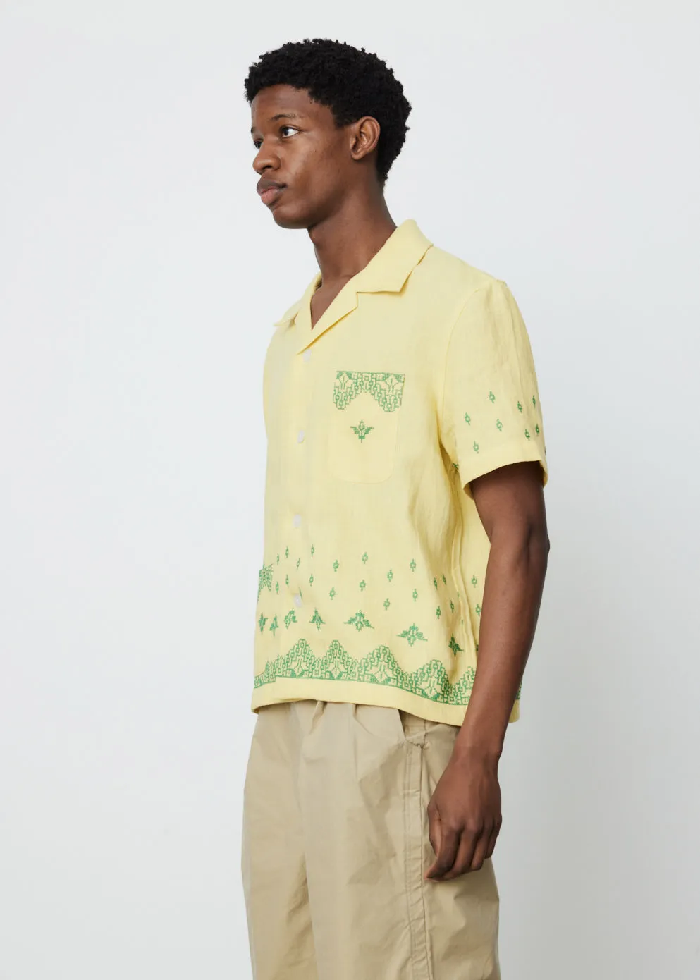 Green Peak Short Sleeve Shirt